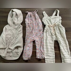 Girls 12-18m Posh Peanut, Jack & Cat + Sailor James Bundle